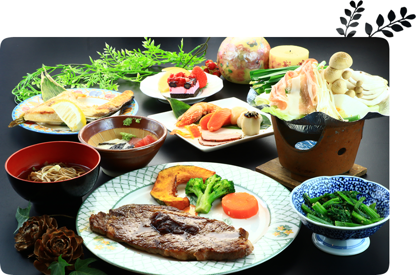 和洋折衷の創作料理